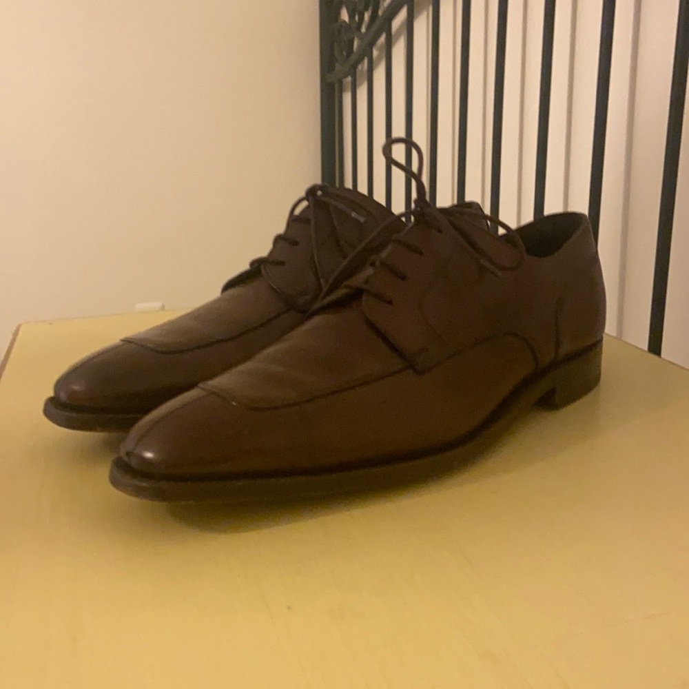 Brown Tim’ dress shoes size 9.5